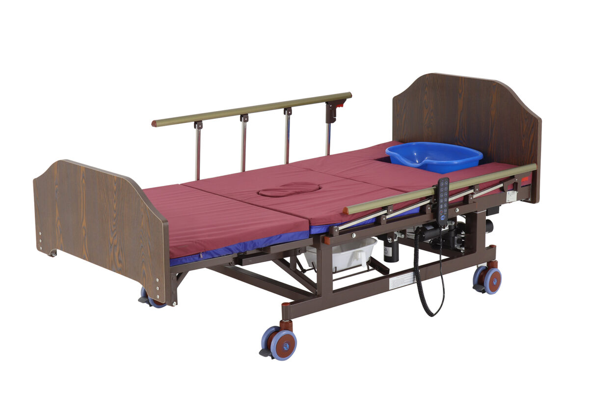 Изображение Кровать для лежачих больных с электроприводом КМР-11 венге