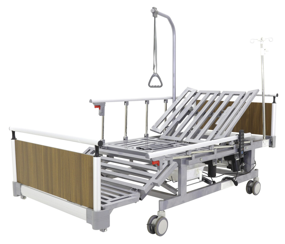 Изображение Кровать для лежачих больных с электроприводом КМР-11 белая